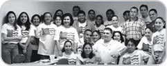 Photo of VITA volunteers at Mission High School in Texas.