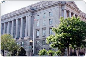 Photo of the IRS building