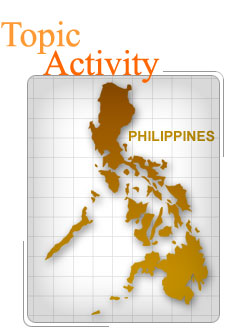 Mapa de Filipinas.